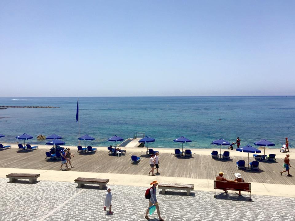 Faneromeni Court Apartment Paphos Bagian luar foto